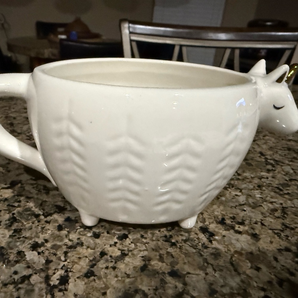 White Unicorn Ceramic Mug by Opalhouse